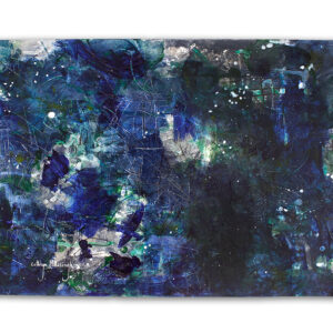 Blue Texture by Cathlyn Massingham-Underwood